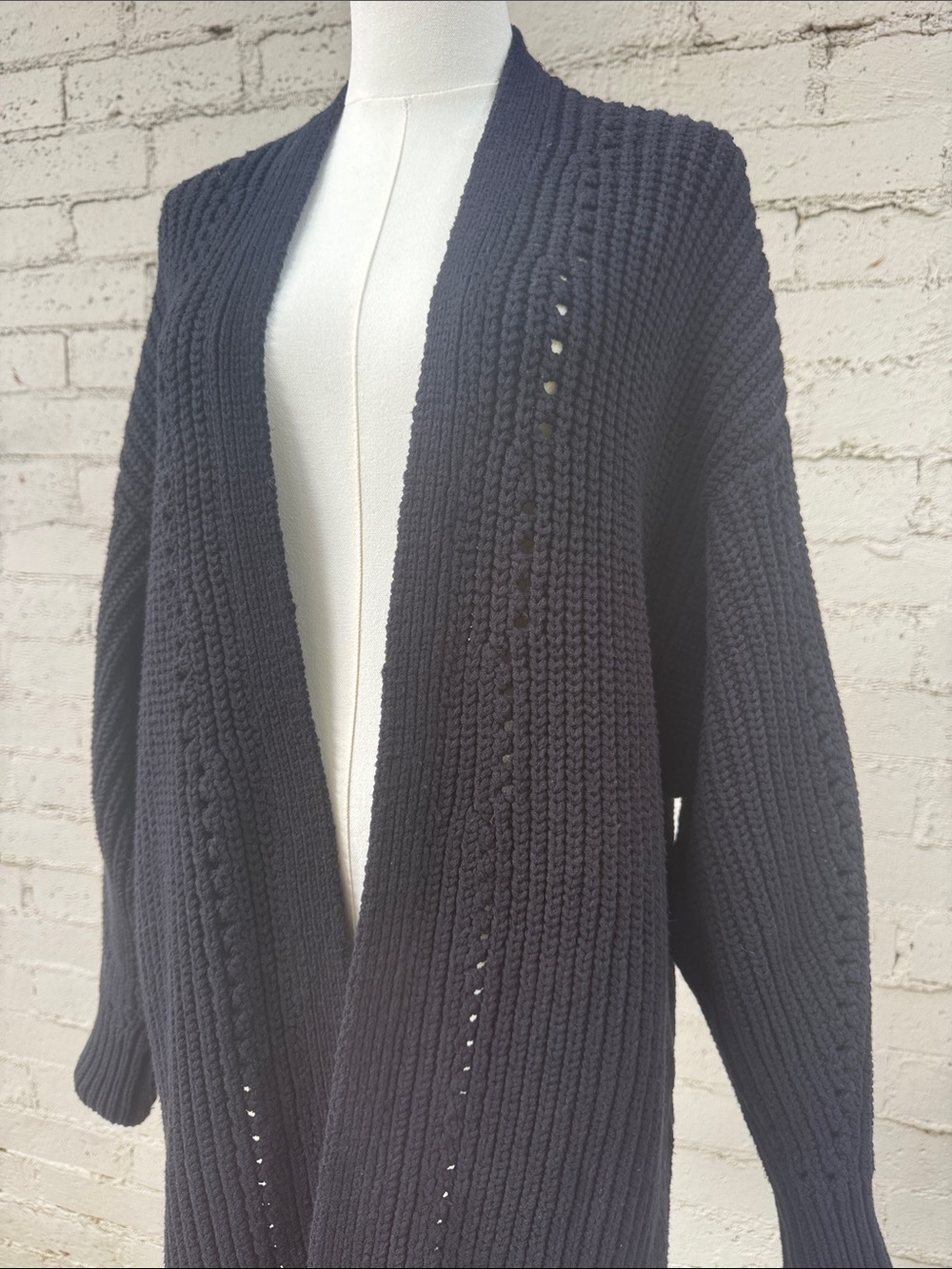 Free People Nightingale Cardi Sweater Black Size S - Picture 9 of 16